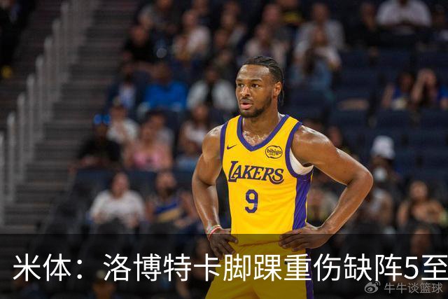 米体：洛博特卡脚踝重伤缺阵5至7周，年底前有望复出