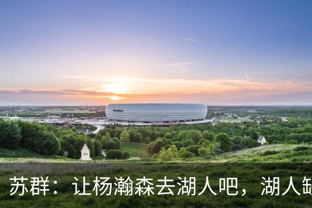 苏群：让杨瀚森去湖人吧，湖人缺中锋&瀚森没机会