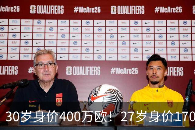 30岁身价400万欧！27岁身价170万欧！两大潜在归化出炉，加盟国足或可冲击世界杯